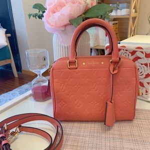 Louis Vuitton speedy bandouliere 20 empreinte
